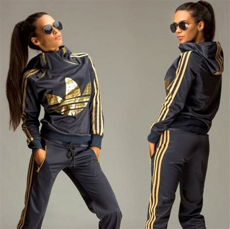 adidas jogginganzug schwarz gold frauen|adidas trainers für damen.